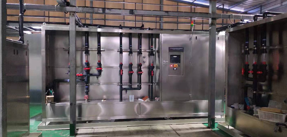 江蘇某發(fā)-電鍍廢水-處理量50噸-天處理系統(tǒng)，濃縮液采用低溫真空蒸發(fā)器-零排放項(xiàng)目